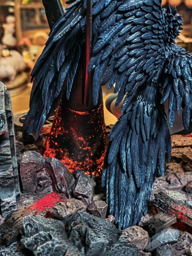 ハウルの動く城 戦火の中の抱擁 樹脂 彫刻 フィギュア