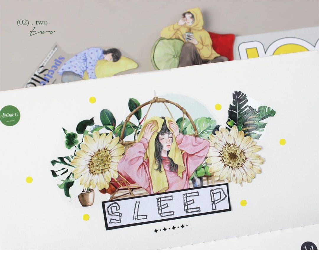 ⭐️SALE⭐️ moodtape 海外マスキングテープ　マステ 【2342】