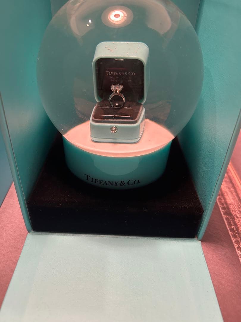 ティファニー　スノードーム スノーグローブ　非売品　ダイヤモンドリング
