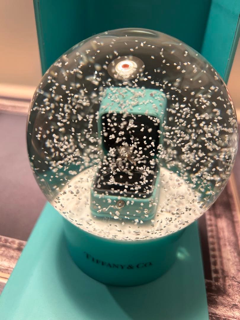 ティファニー　スノードーム スノーグローブ　非売品　ダイヤモンドリング