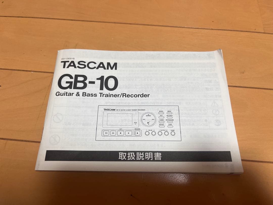 中古 美品TASCAM トレーナー/レコーダー ギター&ベース用 GB-10