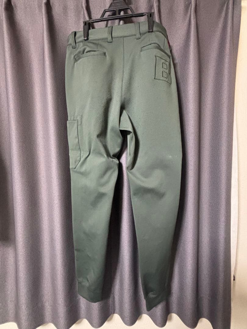 BRIEFING ジョガーパンツ オリーブ L クリーニング済み