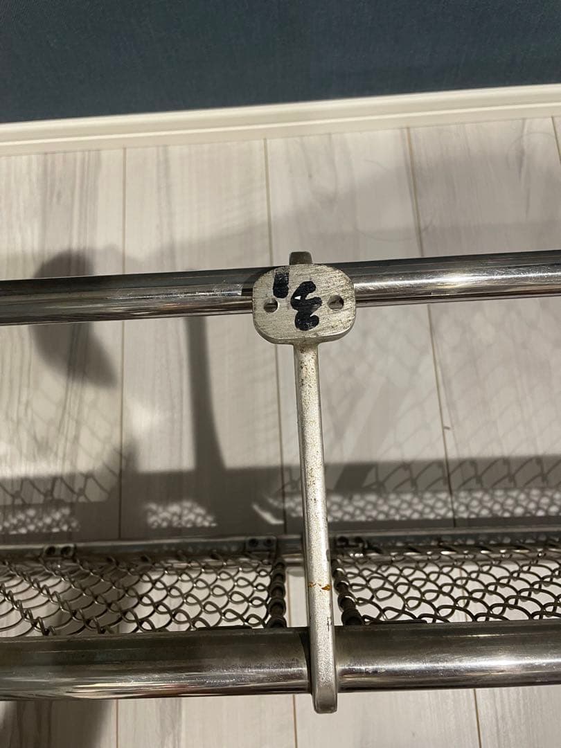 【希少】西鉄 電車 バス 網棚 荷棚 つり革セット