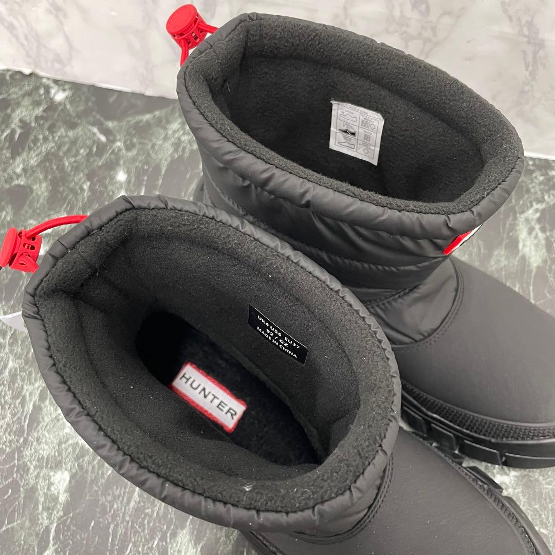 Hunter ハンター ショート スノーブーツ 23cm