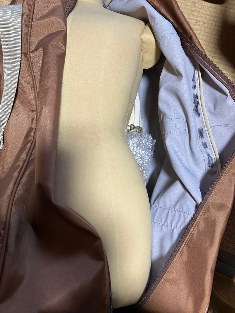 百日草、着付け練習用ボディー 布製上半身マネキン 高さ調整可能