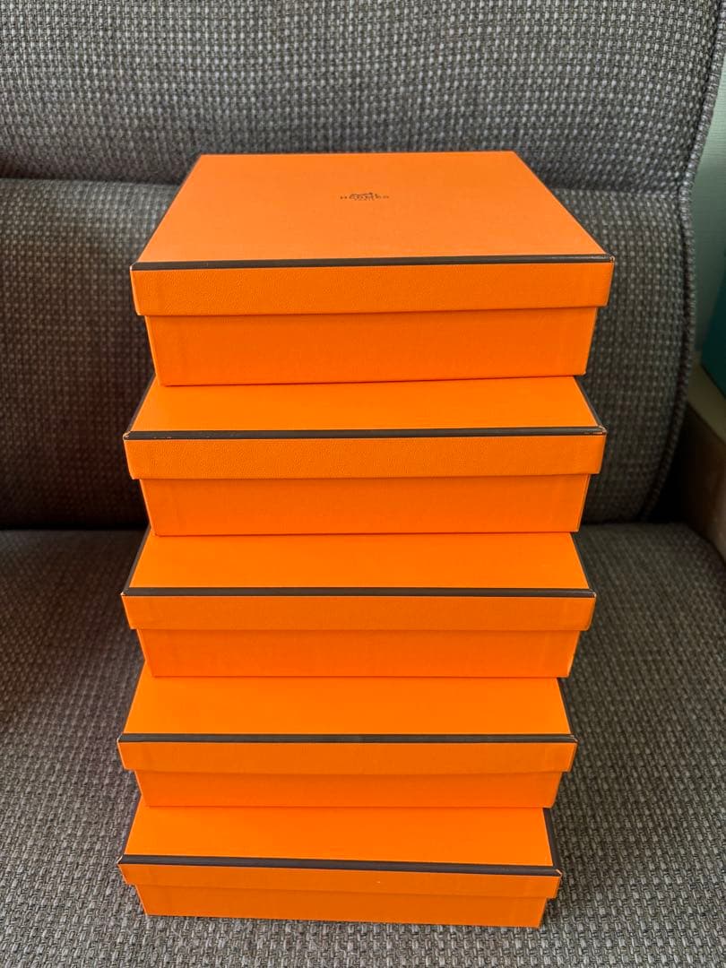 正規品　美品エルメス　空箱（正方形19.5x19.5)12個セット