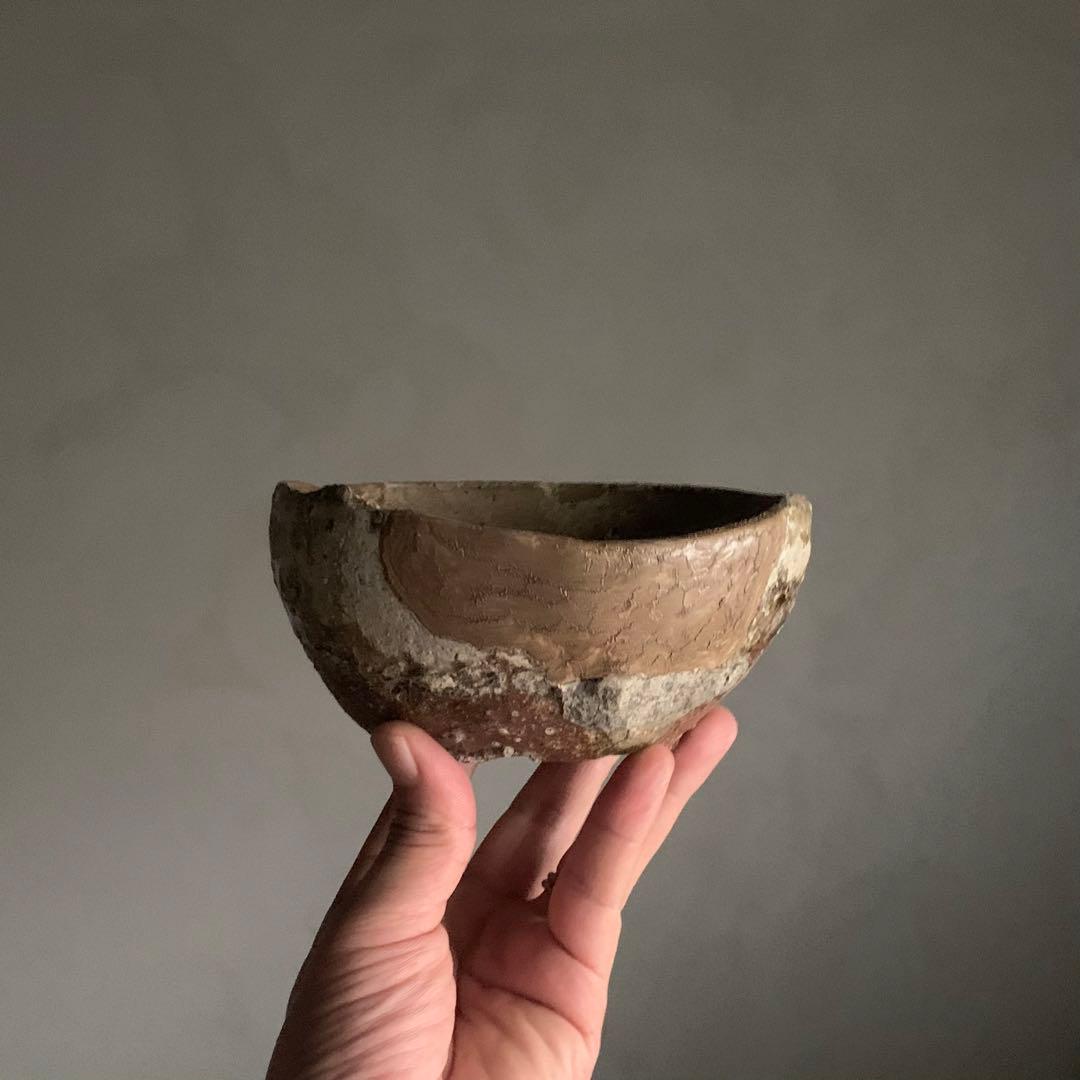 古信楽 鉢 茶碗 古美術 古道具 アンティーク 信楽焼 陶片 オブジェ