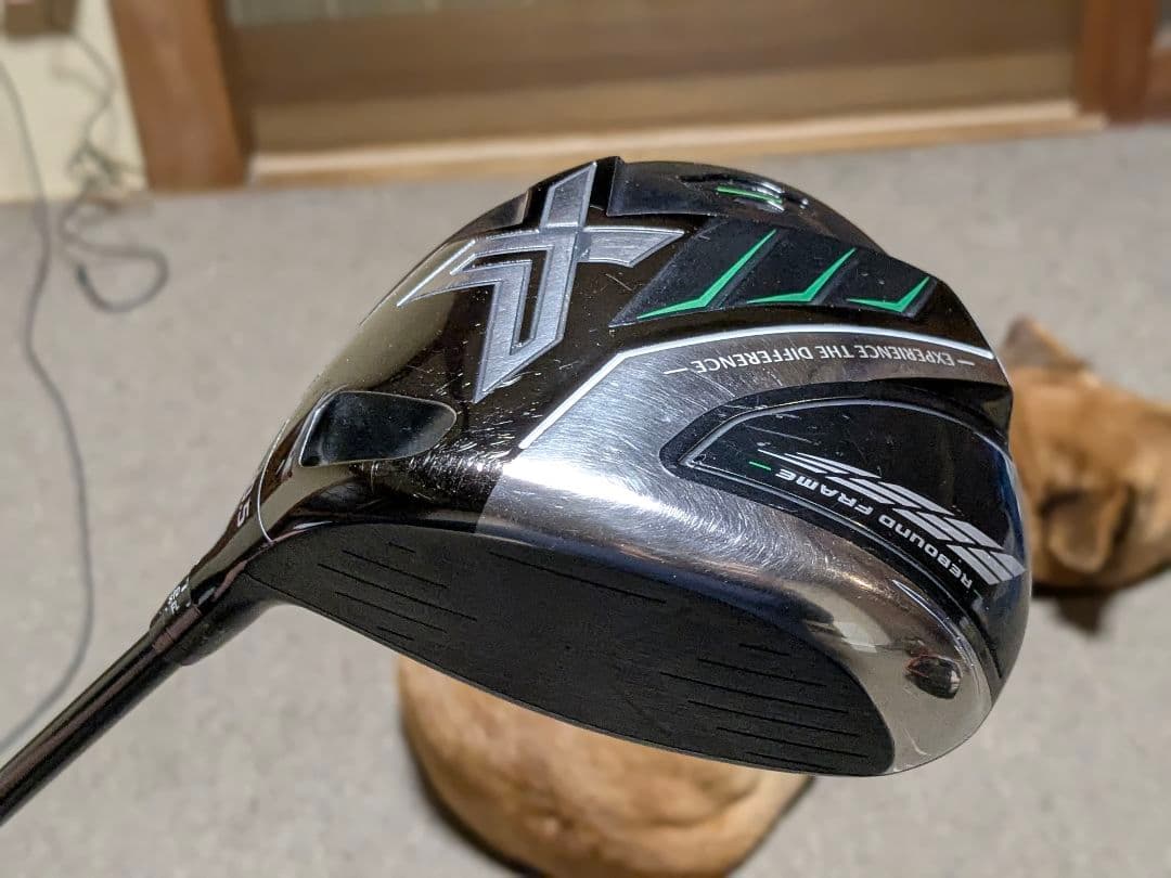 ゼクシオ　eks 2022 ドライバー　ミヤザキ　AX-Ⅱ