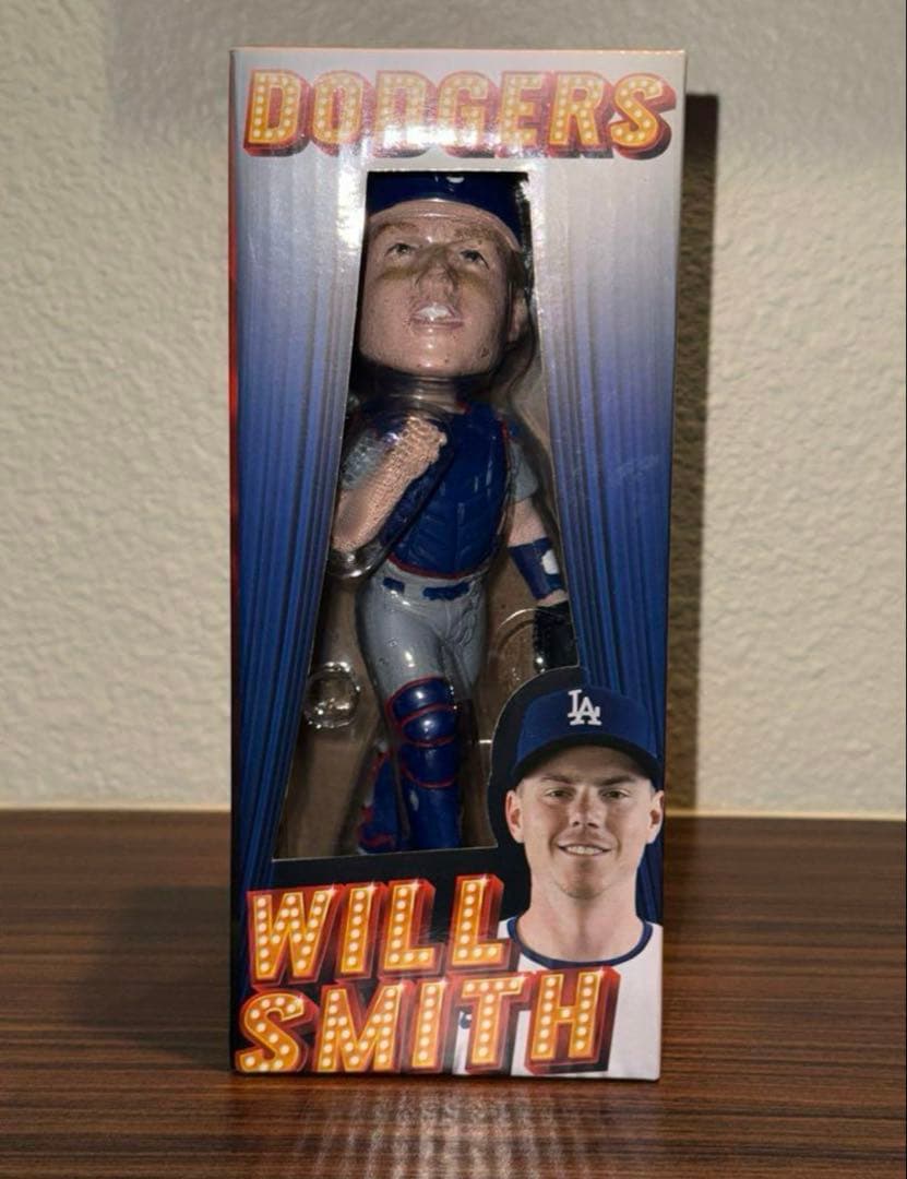 ウィル・スミス ボブルヘッドフィギュア ドジャース