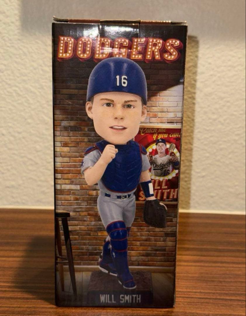 ウィル・スミス ボブルヘッドフィギュア ドジャース
