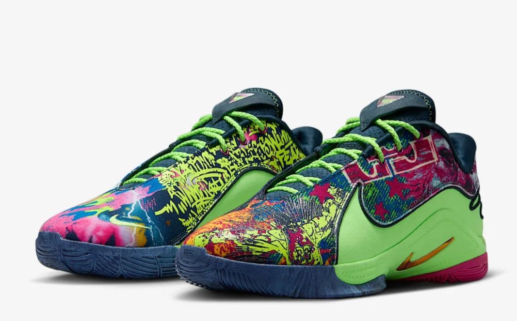 NIKEレブロン22 EP バスケシューズ ネオンカラー新品未使用箱付き26cm