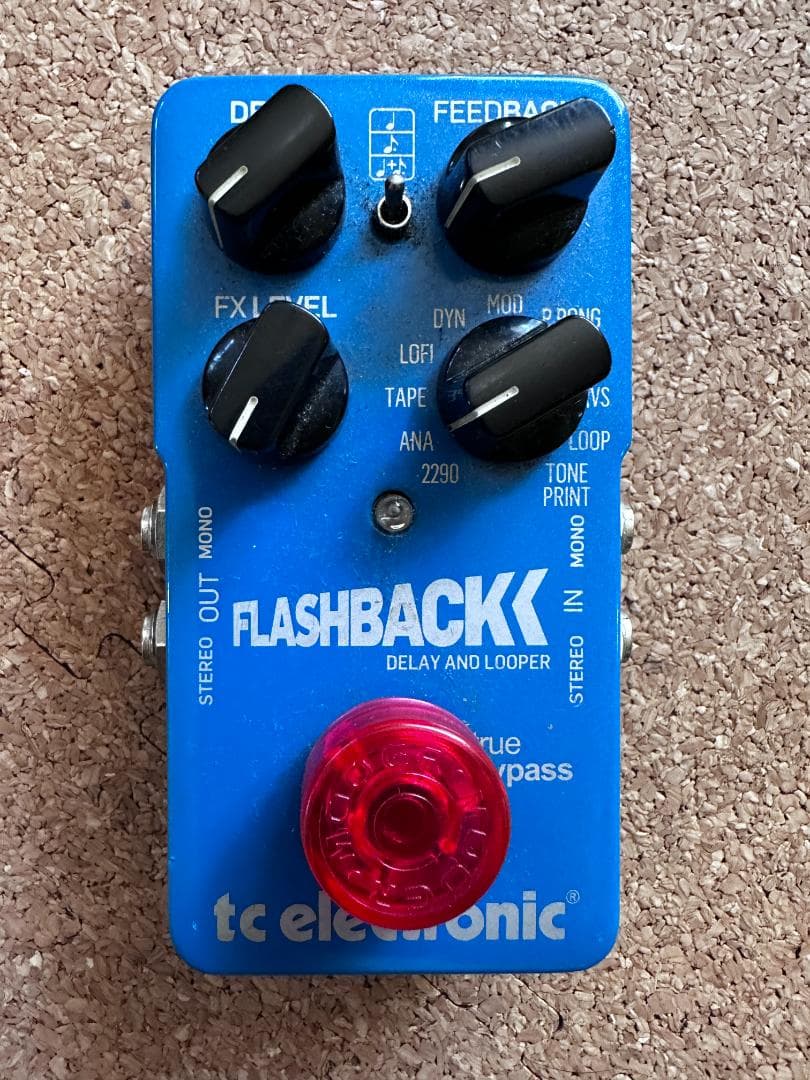 ギター tc electronic FLASHBACKK Delay and Loope