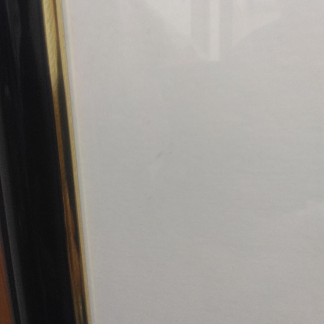 笹倉鉄平　ヴィルフランシュ　中古　大判額装アートポスター