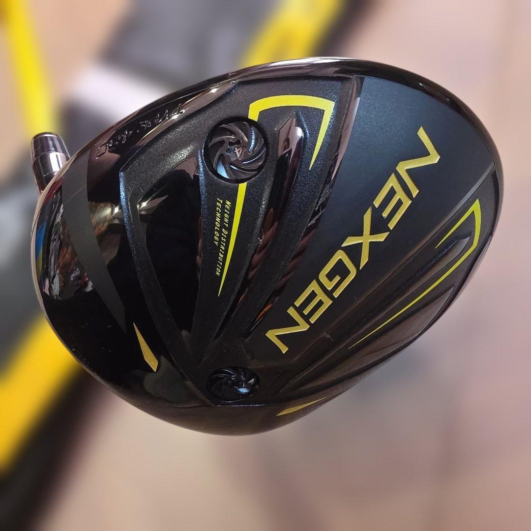 キスなし　　NEXGEN ドライバー ブラック/イエロー
