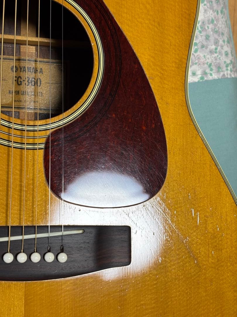 YAMAHAヤマハFG360グリーンラベル　ジャパンヴィンテージアコギ 調整済❗️