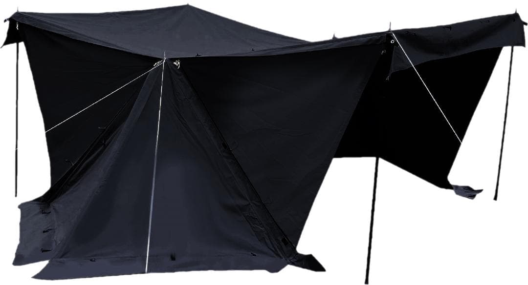 M*u様 8tail パップテント 軍幕 ソロ 【ゴッドパップ】 tc ポリコッ