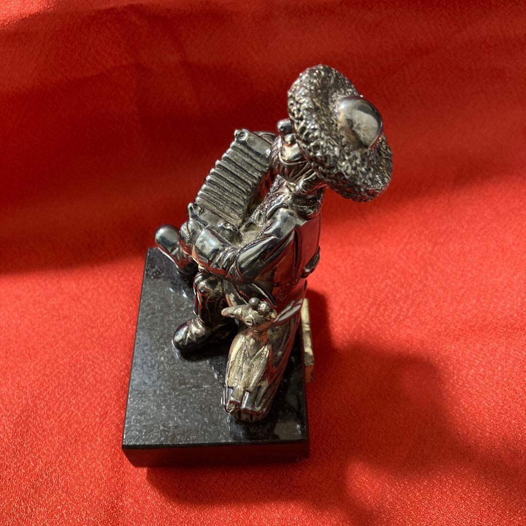 リ*君様 Frank Meisler シルバー925 アコーディオンを持つ男性