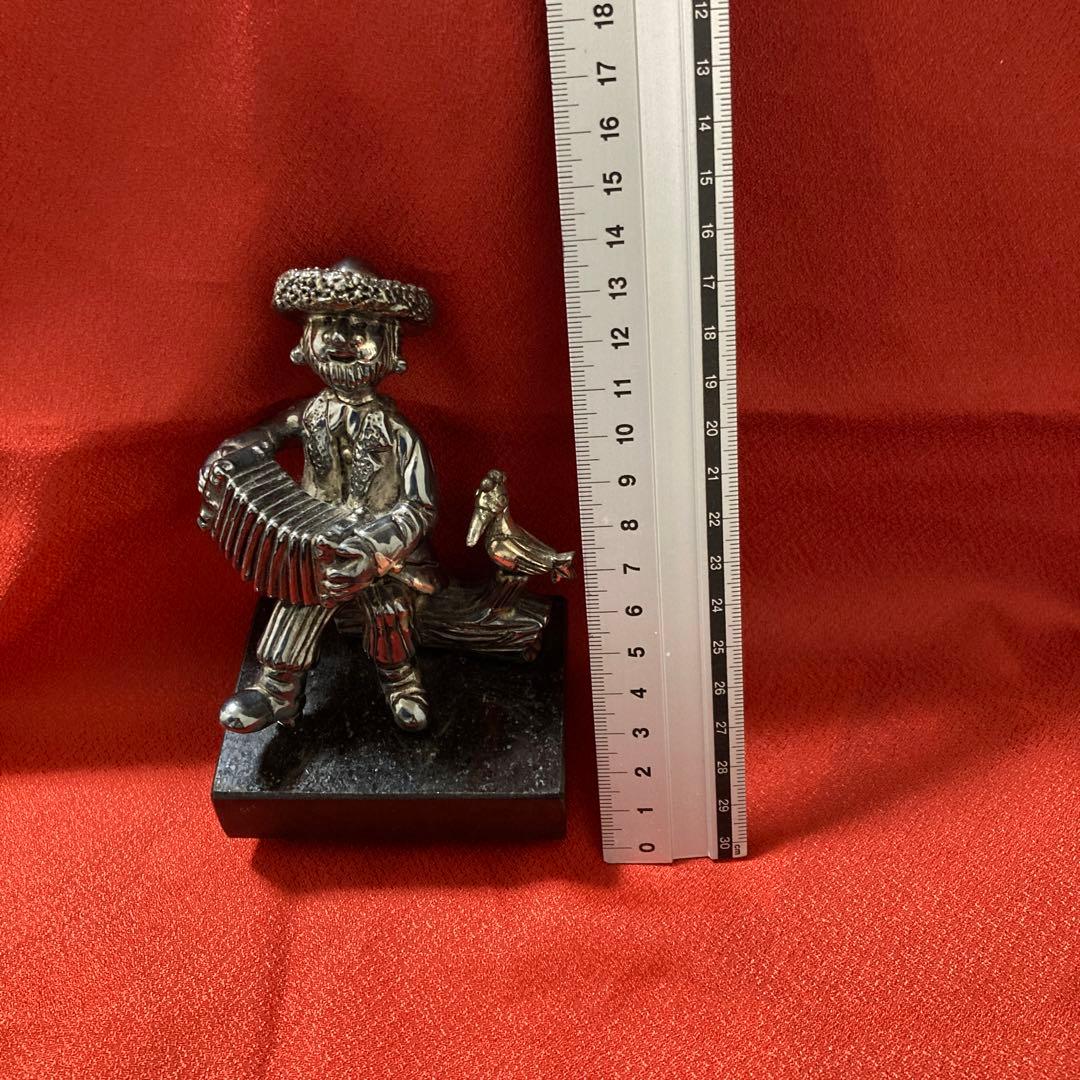 リ*君様 Frank Meisler シルバー925 アコーディオンを持つ男性