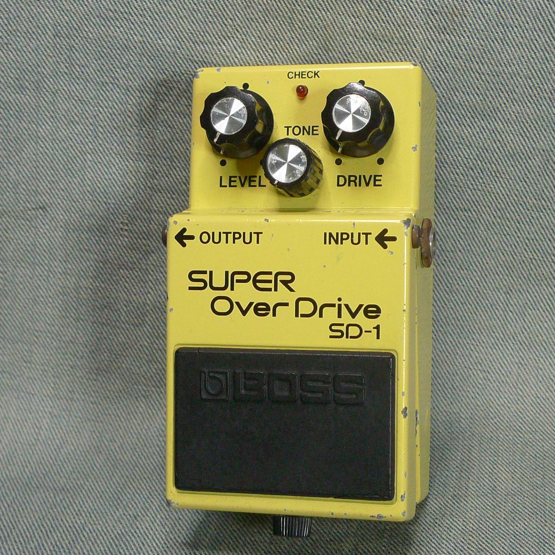y713●BOSS SUPER Over Drive SD-1 1982年日本製