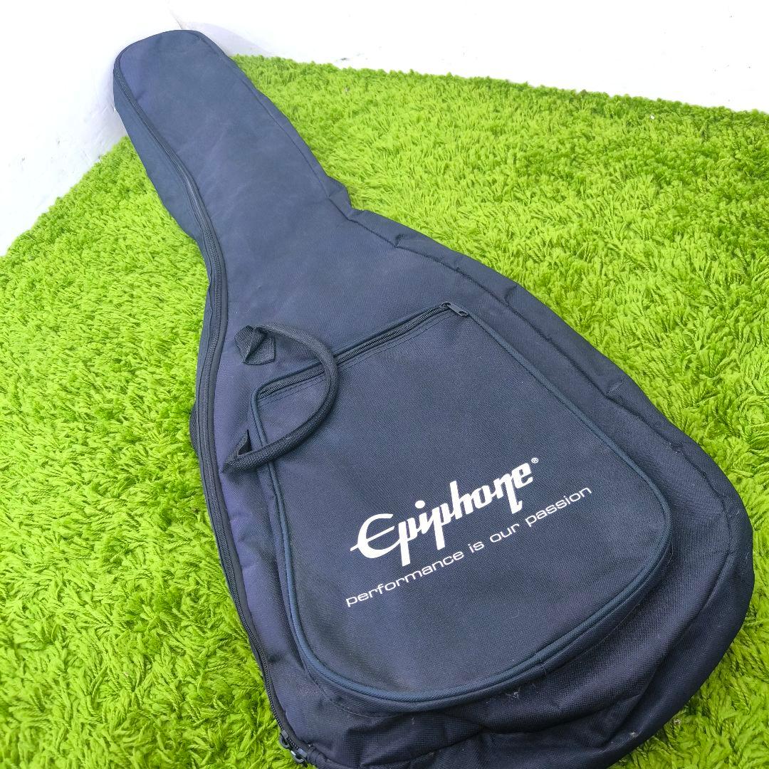 極美品　Epiphone SG エレキギター 赤 艶消し ソフトケース付き