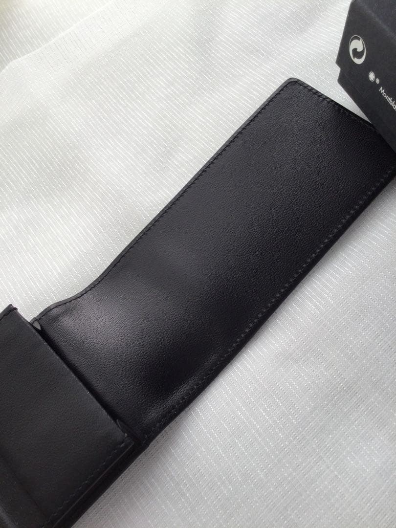 未使用 モンブラン MONT BLANC 3本 ブラック筆箱