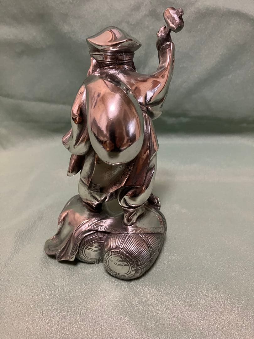 大黒天　高村光雲原型　洋銀製