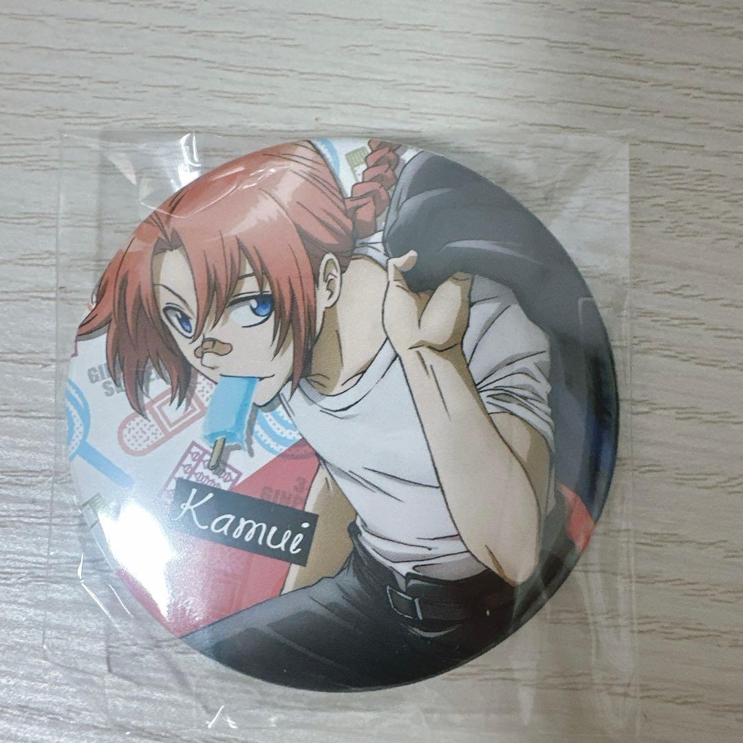 銀魂 銀八先生 缶バッジ 魅せキューブ 神威 グッズ レア 学ラン