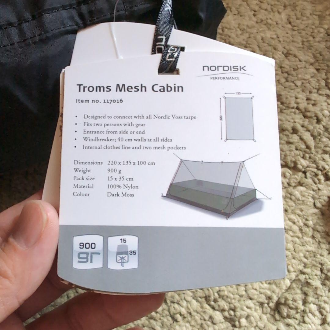 新品　NORDISK(ノルディスク)Troms Mesh Cabin