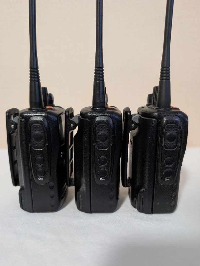 スタンダード デジタル簡易無線機 免許局 VXD450U イヤホンマイク付 3台