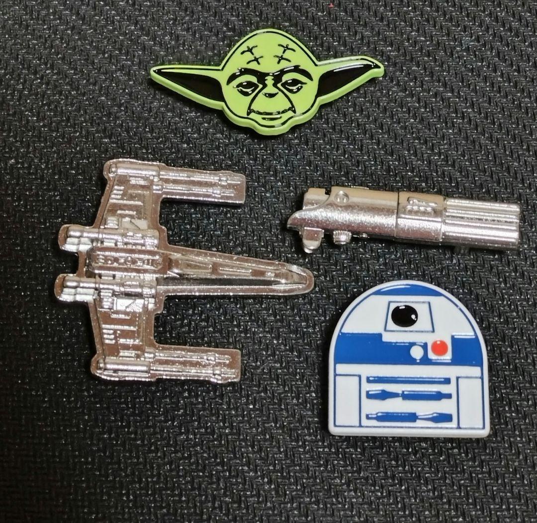 スター・ウォーズ　靴紐　シューレース チャーム　4個セット