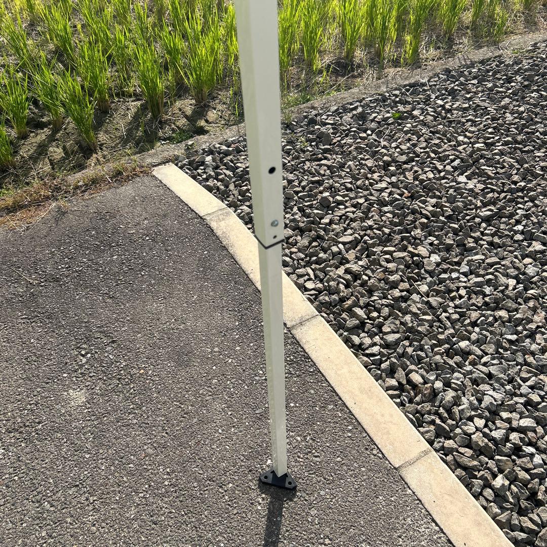 FIELDOOR タープ ワンタッチテント3mx3m グリーン　収納バッグ付