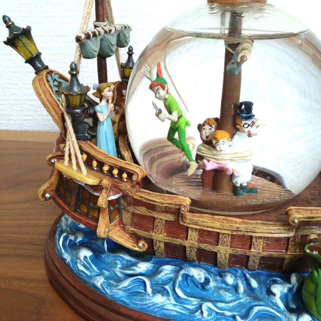 ディズニー　ピーターパン　スノードーム