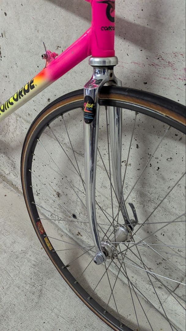 レア Concorde Astore TT ファニーバイク フレームセット