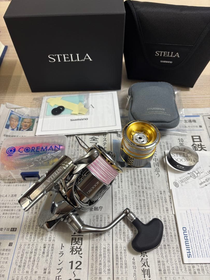 ステラ4000XG 夢屋スプール付　出品7月10日まで