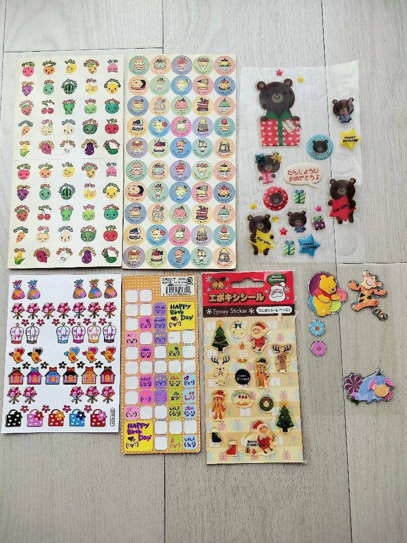 シール　いろいろ　かわいい　未使用あり