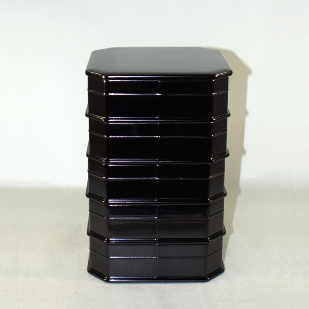 山中塗 縁高重 助田宗明作