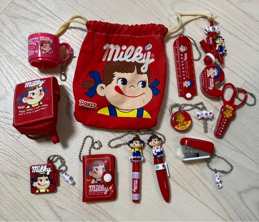 セット　ペコちゃん　ぽこちゃん　50周年　フィギュア　人形　缶　レトロ　不二家