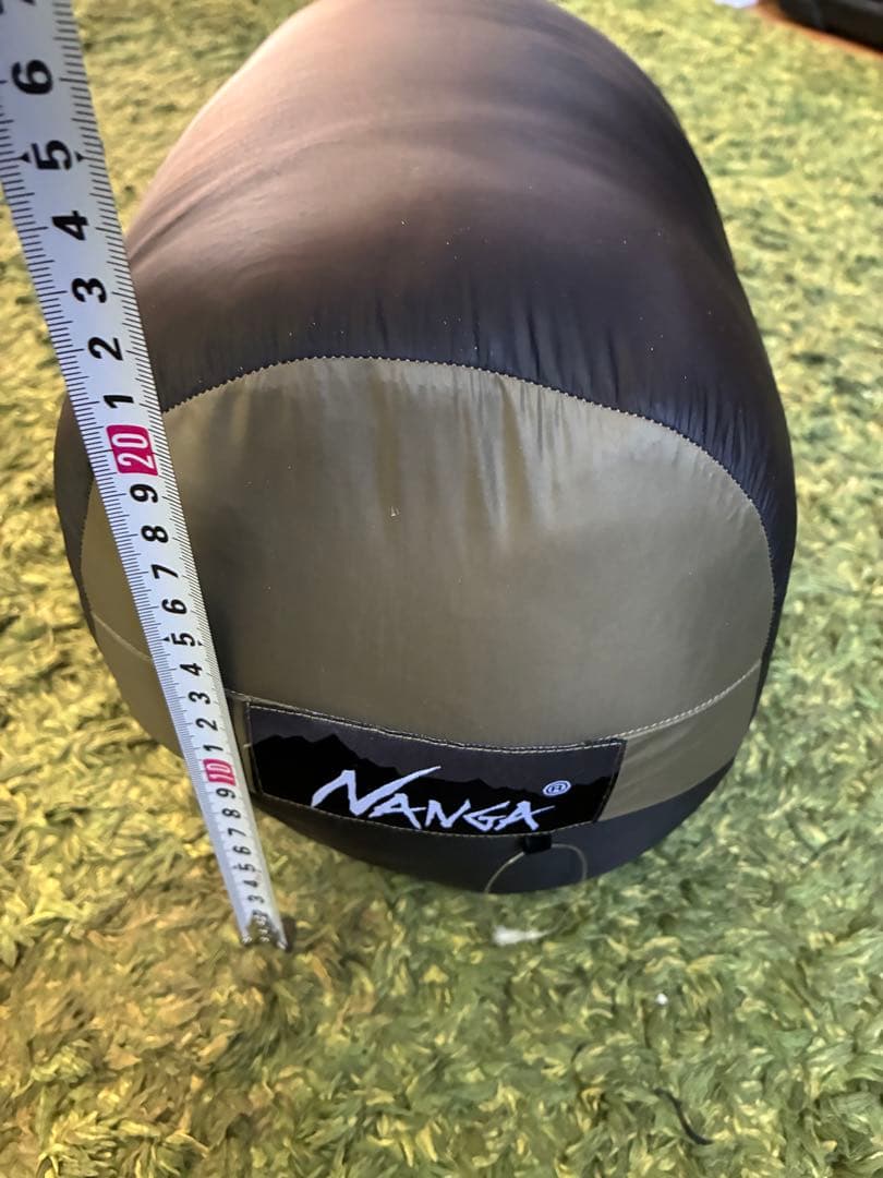 ∬*∬様 新品ナンガNANGA シュラフ寝袋　600regular キャンプ用