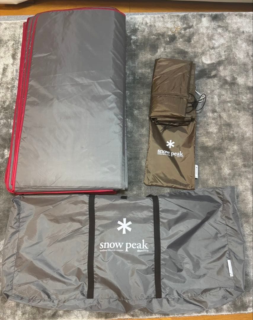 スノーピークアメニティドーム M アメニティドームM フロアマットグランドシート
