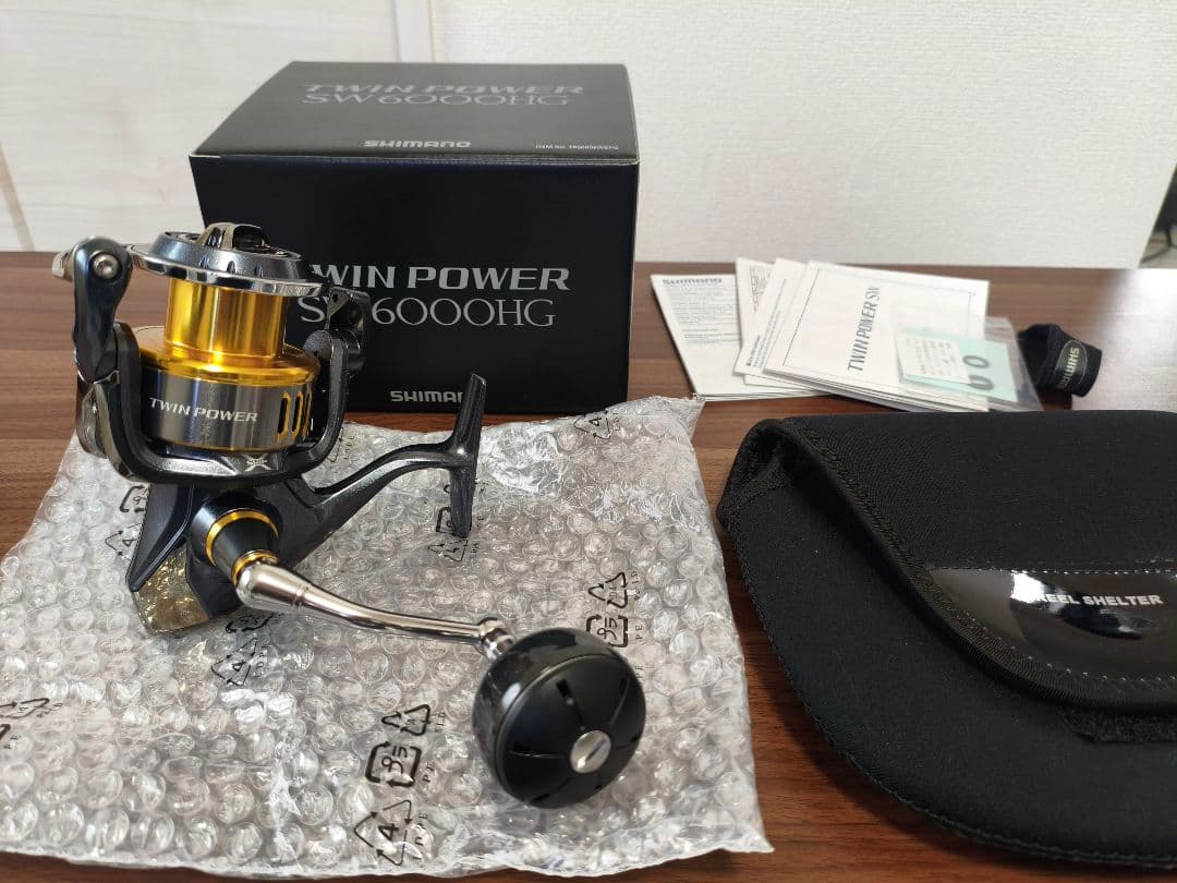 ［極美品］シマノ 15ツインパワー SW 6000HG