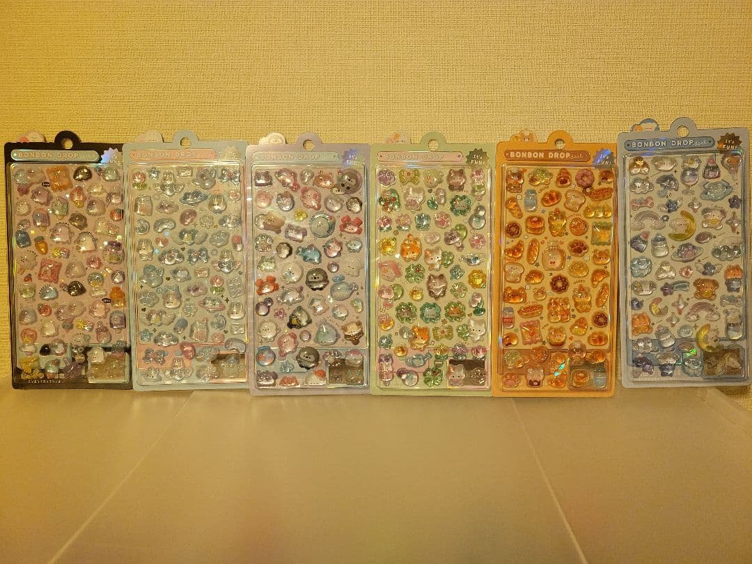 ボンボンドロップシール　正規品（クーリア）　12枚セット