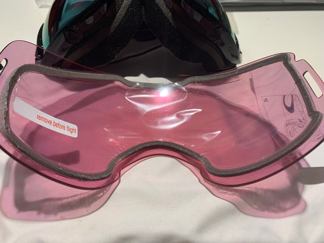 Oakley プリズムレンズ最高級ゴーグル プリズム替えレンズあり　Ｌサイズ