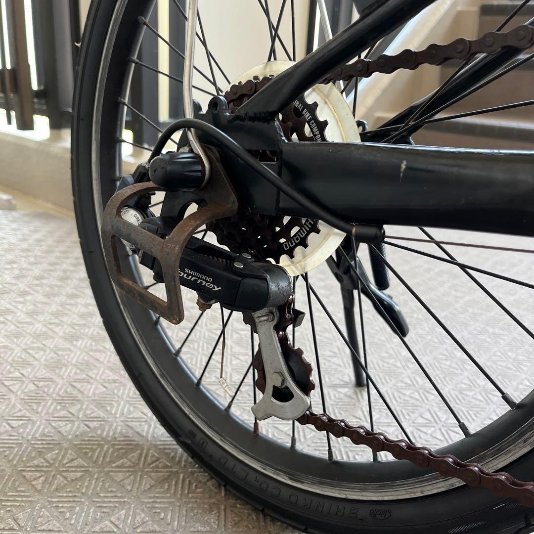 アヴィレックス折りたたみ自転車 黒基本引き取り（関西圏無料配送応相談致します。）