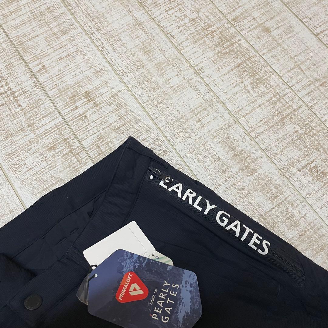 新品 パーリーゲイツ パンツ 中綿 プリマロフト ネイビー XLサイズ（6）