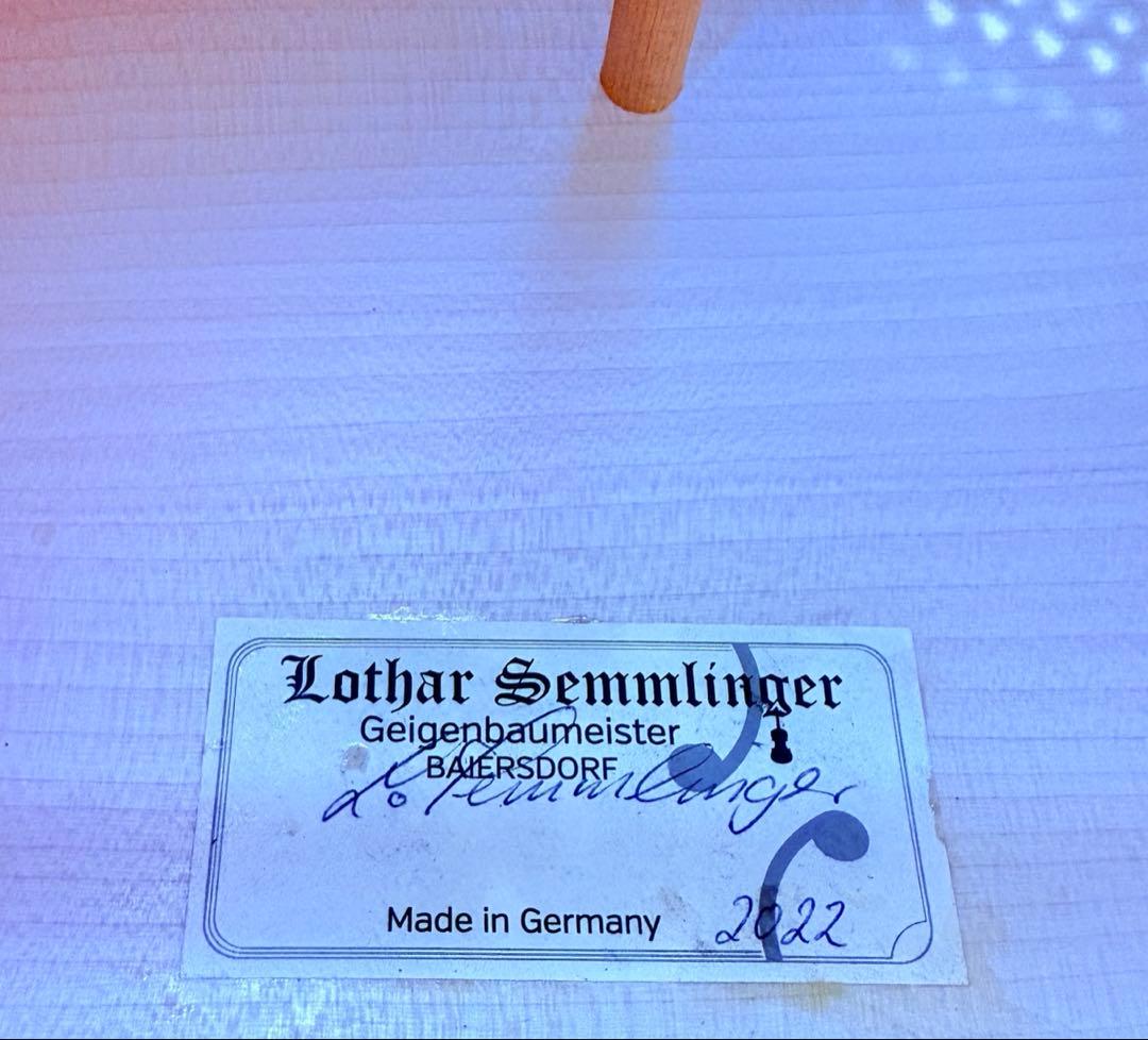 【調整品】Lothar Semmlinger 2022年製 チェロ