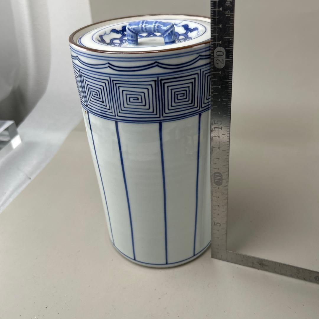 B022祥堂 青白磁 水差し 木箱付き