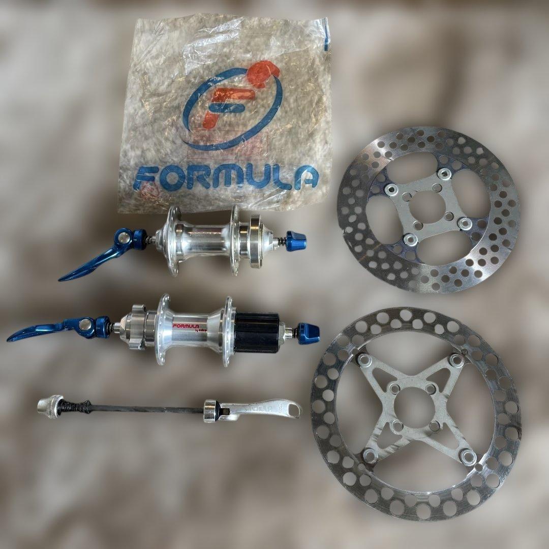 FORMULA 前後ハブセット　ディスク付き