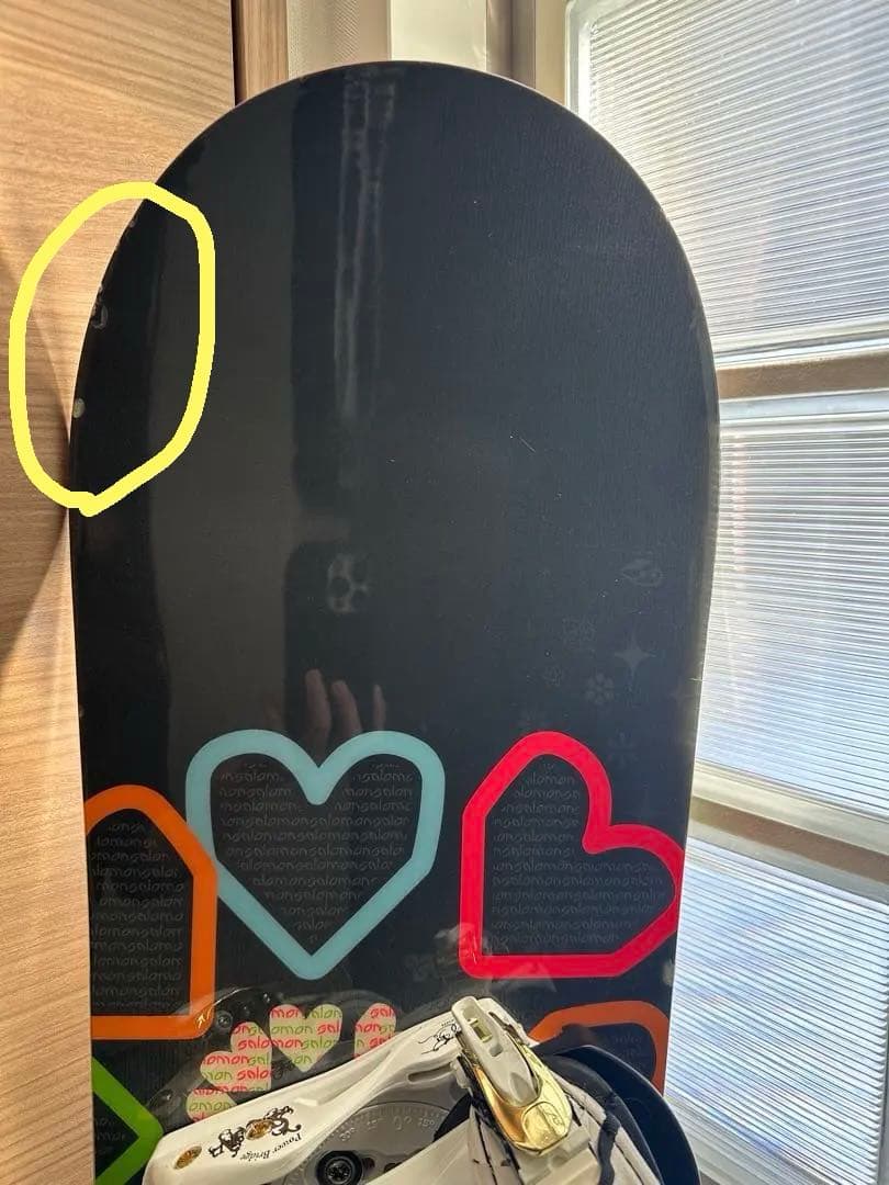 サロモン スノーボード Lark 147 おまけ3点付き