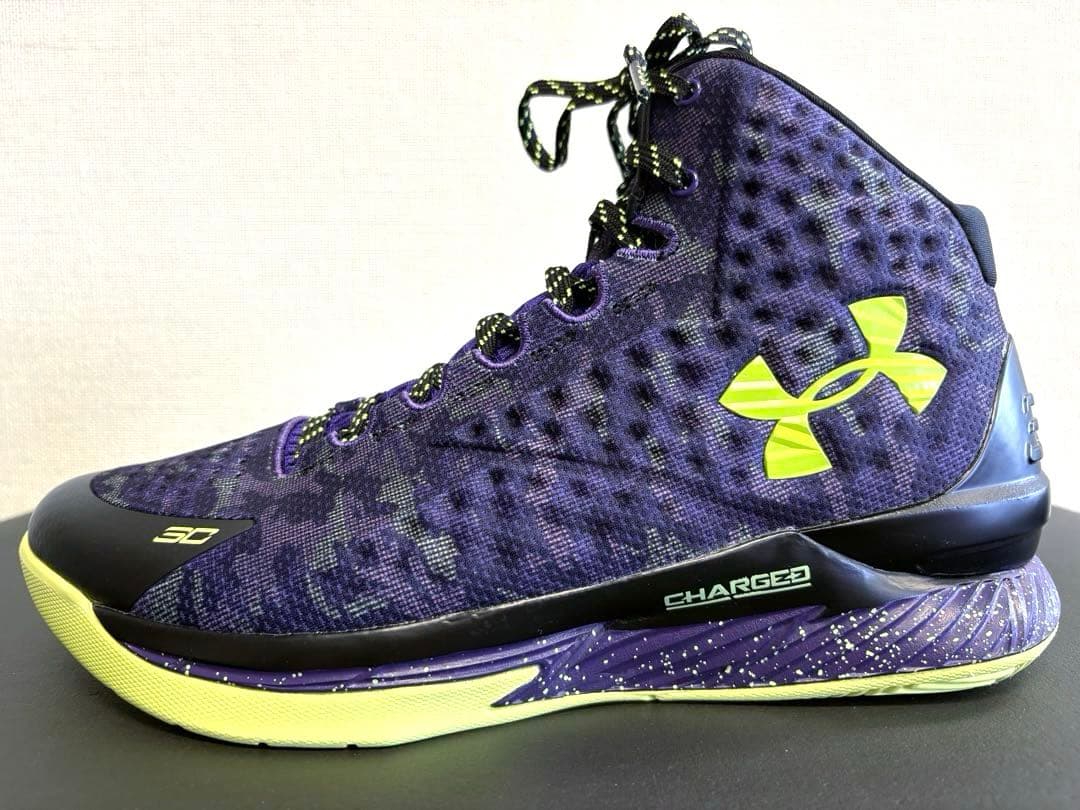 シューズ(男性用) UNDER ARMOUR CURRY 1 \"DARK MATTER\" 28cm