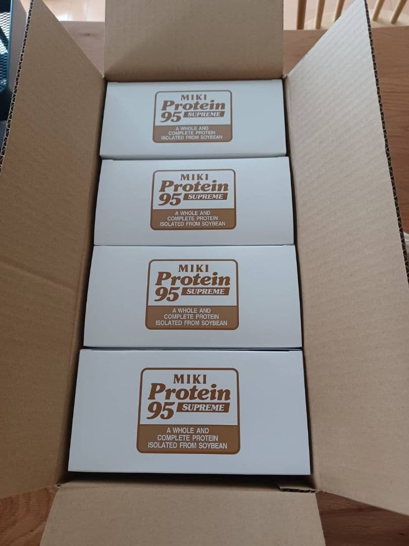 MIKI Protein 95 スープクリーム 425g x 2缶 x 4